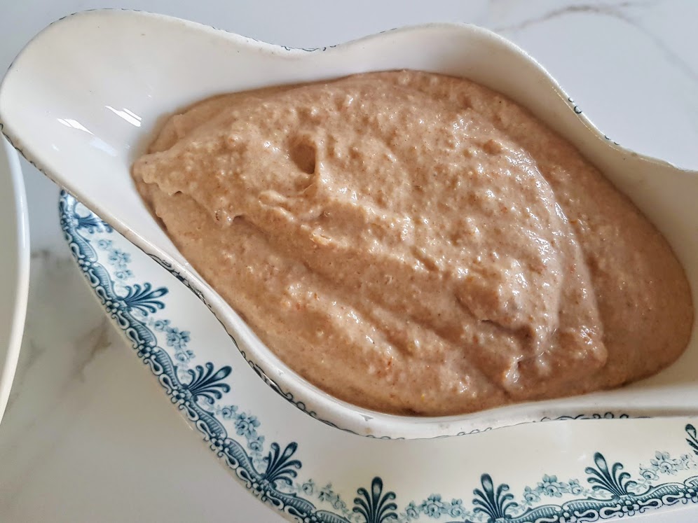 Sauce corail de saint jacques et risotto de crozets Ça a Leyre bon