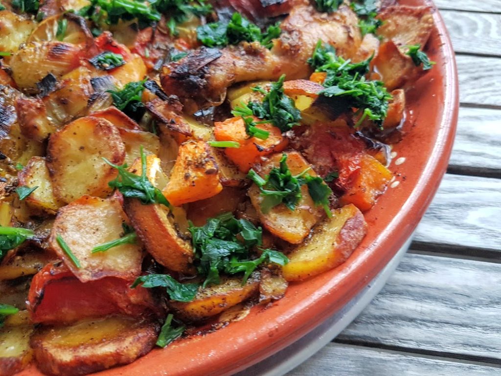 Tajine De Poulet Aux Pommes De Terre Et Aux Deux Citrons - Ça A Leyre Bon