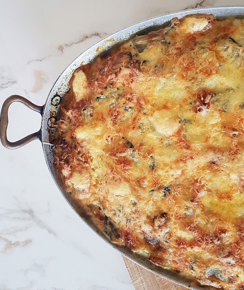 Gratin De Blettes, Bettes Poirée à Carde, Béchamel Maître D'hôtel - Ça ...