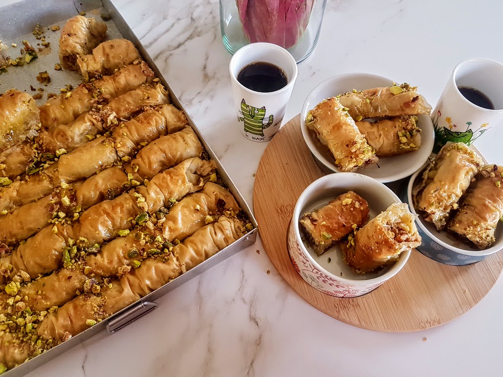 Baklava aux noix - La cuisine des délices de Kabiloutte