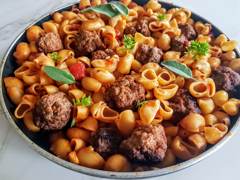 One pot pasta à la viande hachée (Simple comme bonjour)
