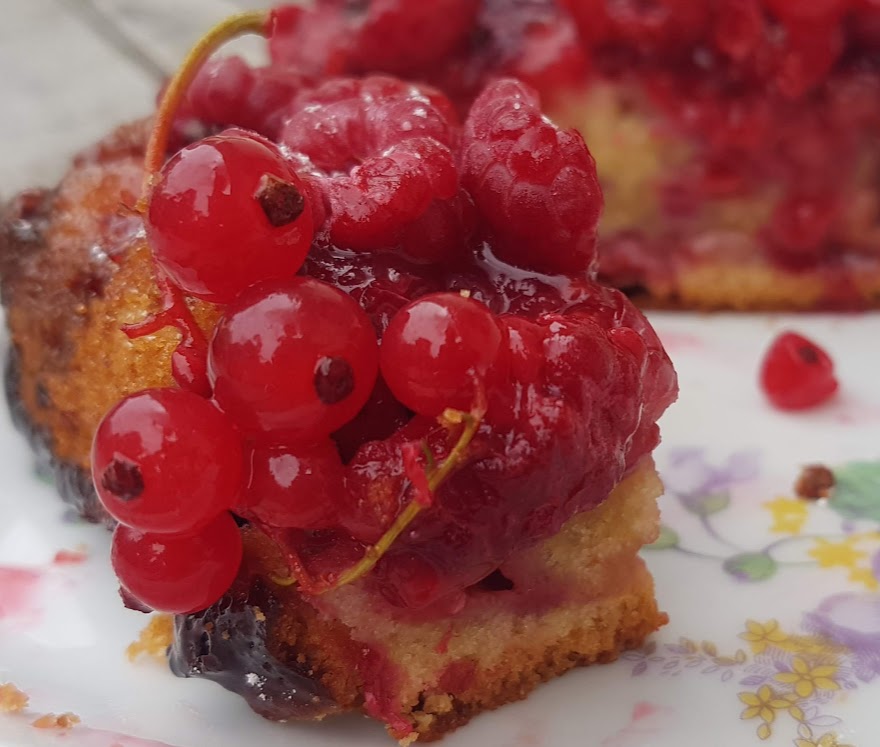 G Teau Renvers Aux Framboises A A Leyre Bon